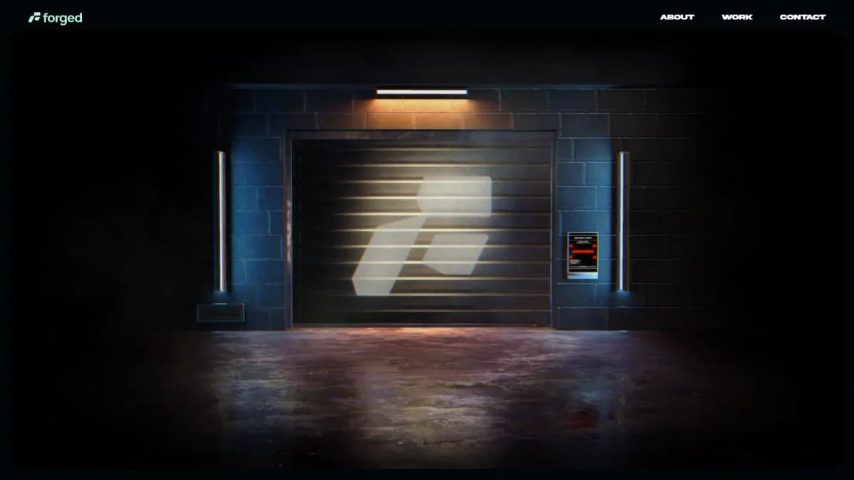 Forged :: A Creative Studio website preview by Forged