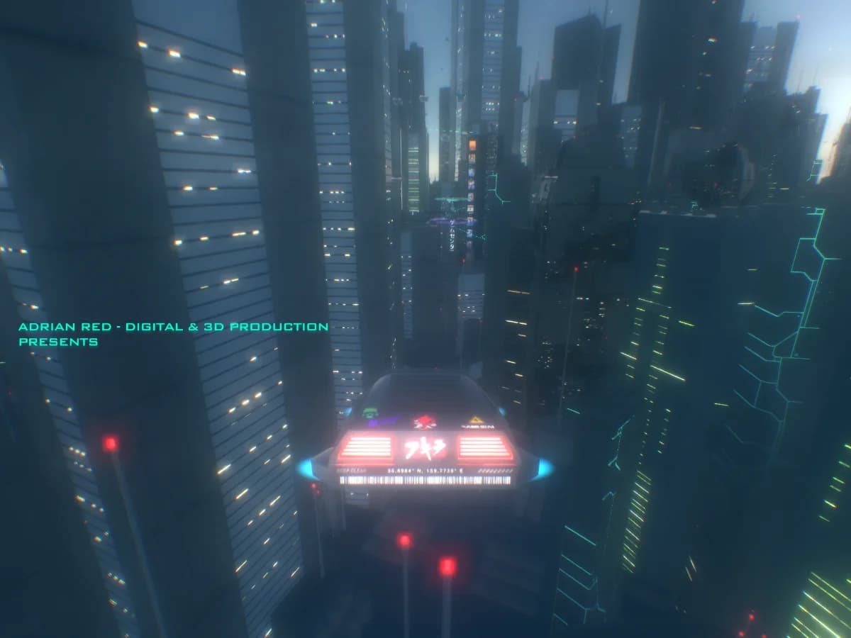 Cyber City Orion website preview by Adrian Red