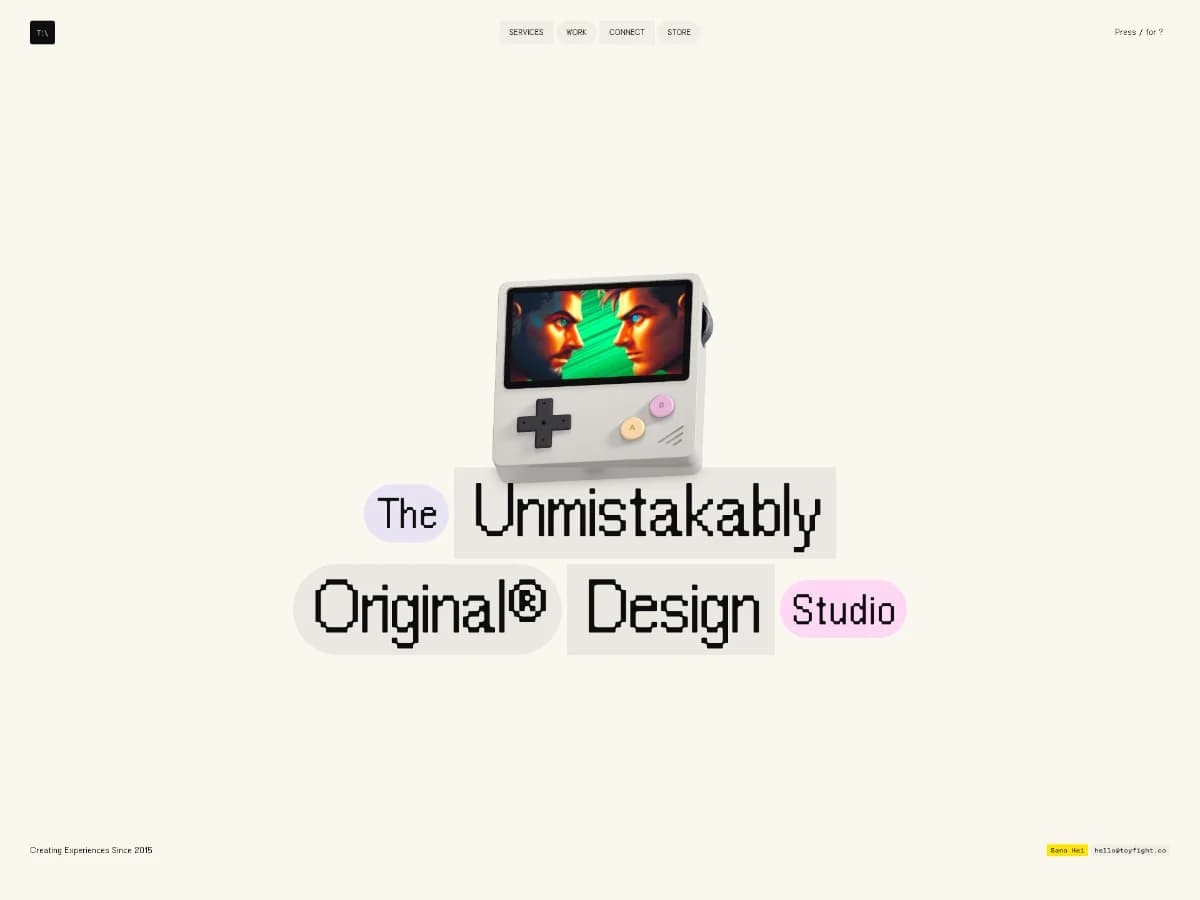 ToyFight website preview by ToyFight