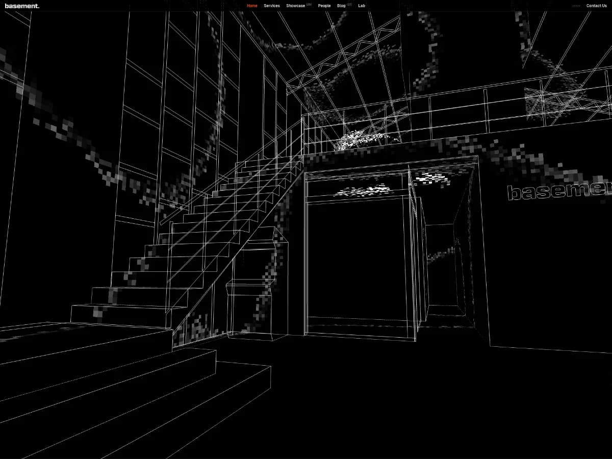 basement.studio | We make cool shit that performs. website preview by Basement Studio