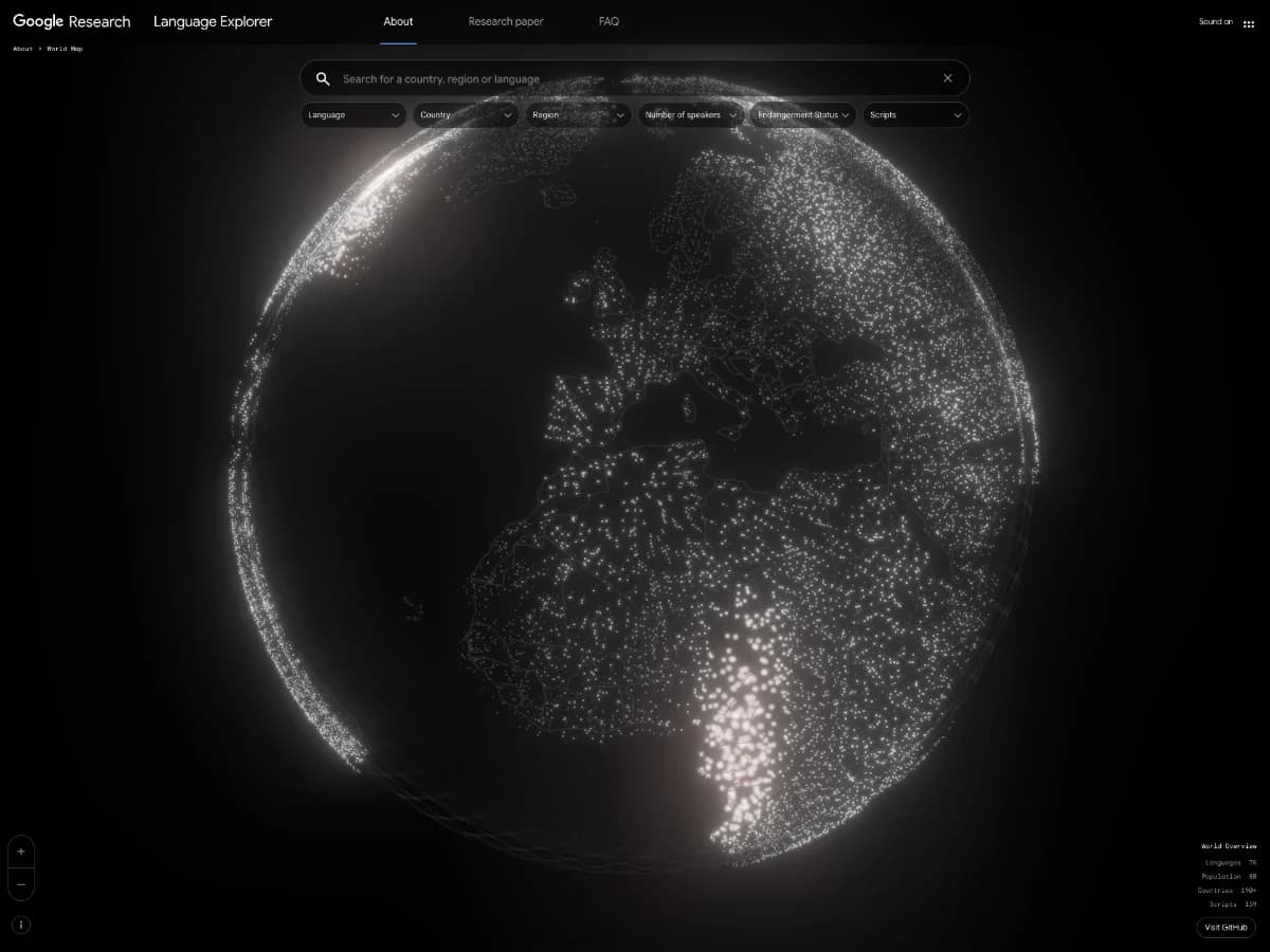 Google Research website preview by Hook
