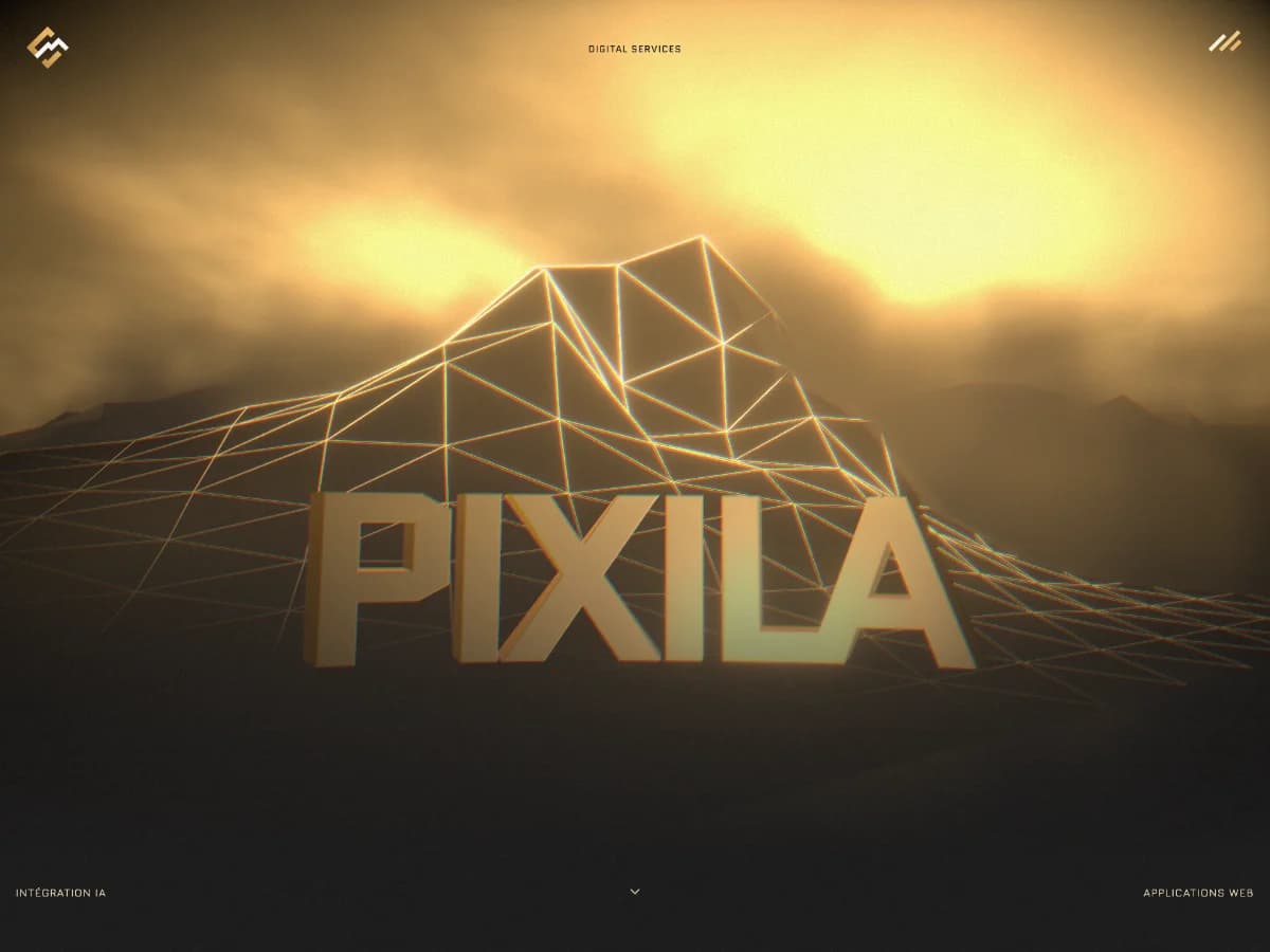 Pixila - Studio web website preview by Pixila - Studio web
