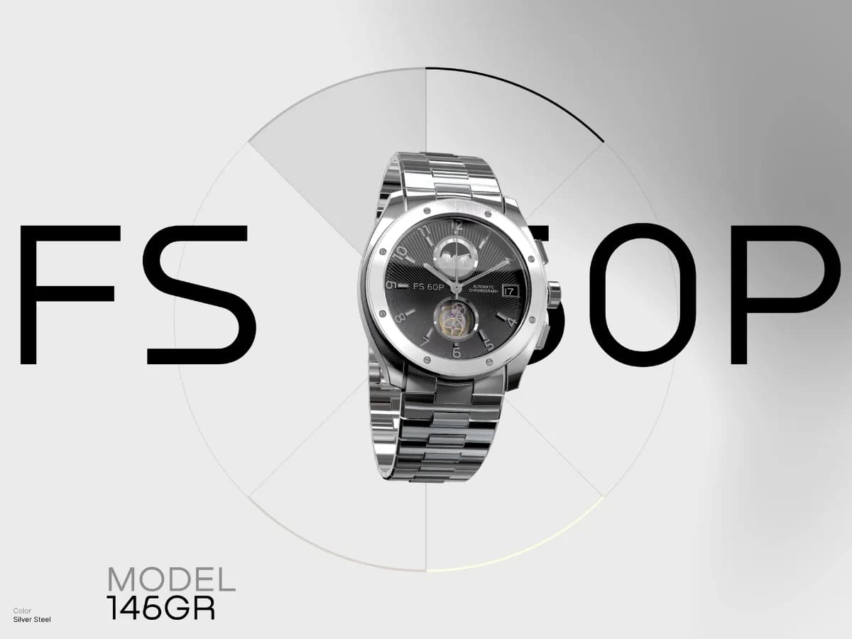 FS 60P - The timeless automatic watch by 60fps website preview by 60fps