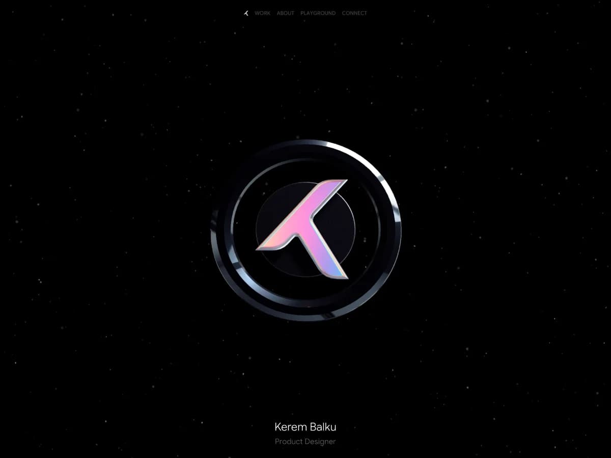 Kerem Balku | Digital Product Designer website preview by Kerem