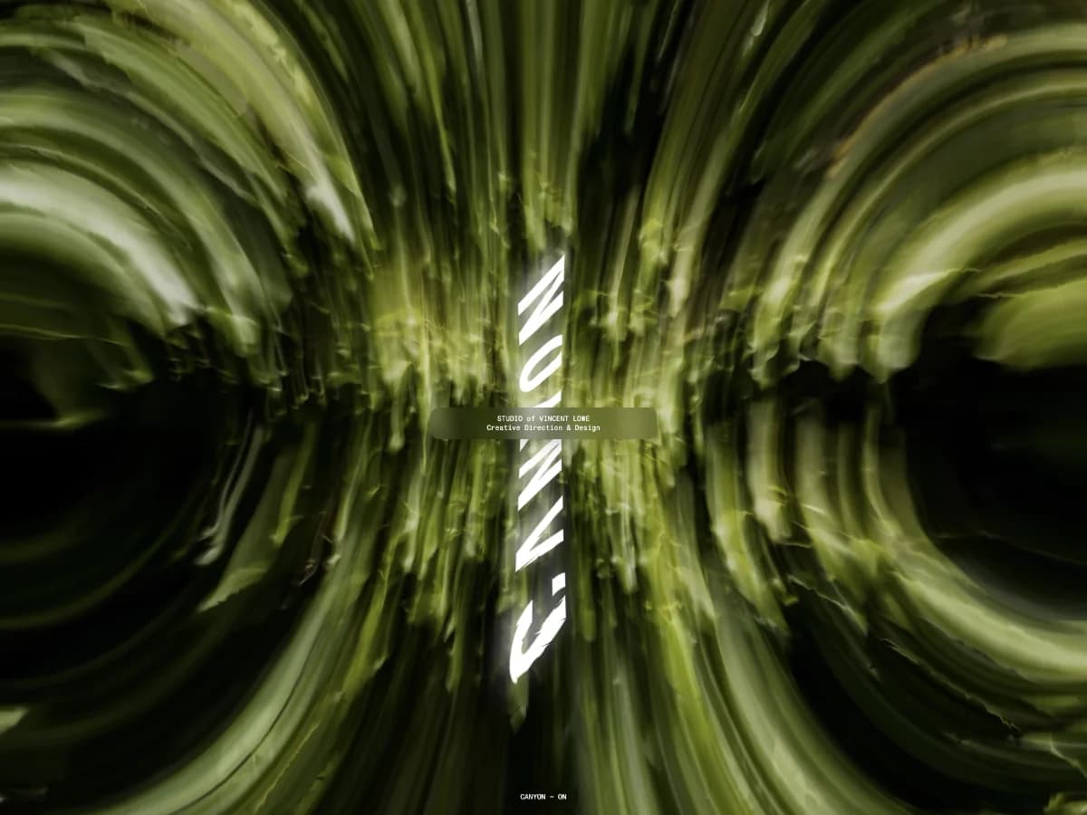 Studio of Vincent Lowe website preview by Vincent Lowe