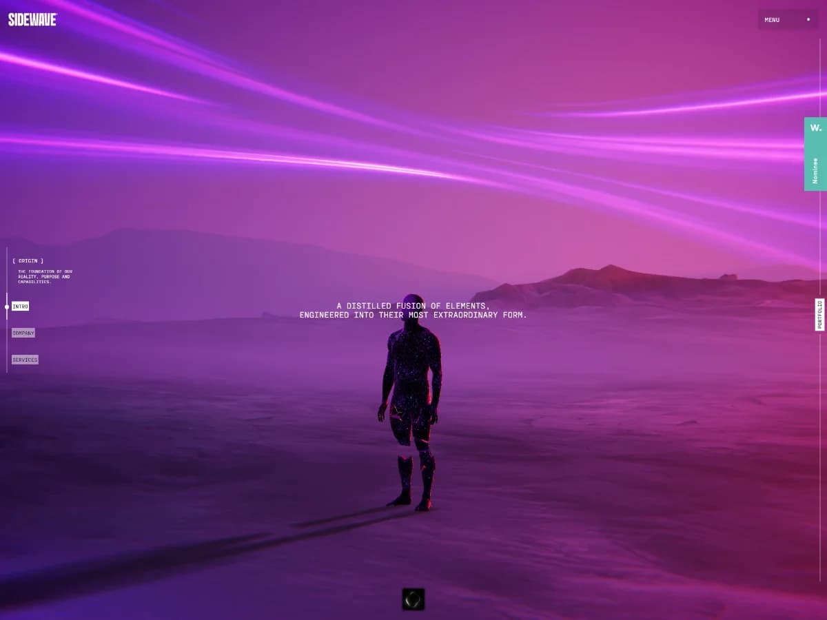 Sidewave website preview by Sidewave