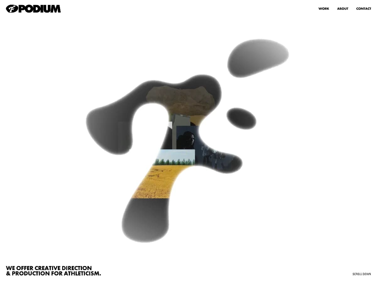 Podium | Creative Studio & Video Production for Sports website preview by Podium