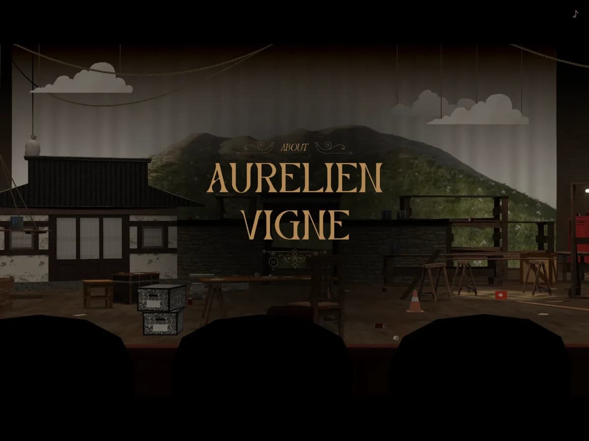 Aurel's Grand Theater website preview by Aurelien Vigne