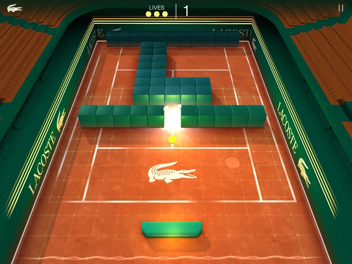 Lacoste - Ace Breaker website preview by Merci-Michel