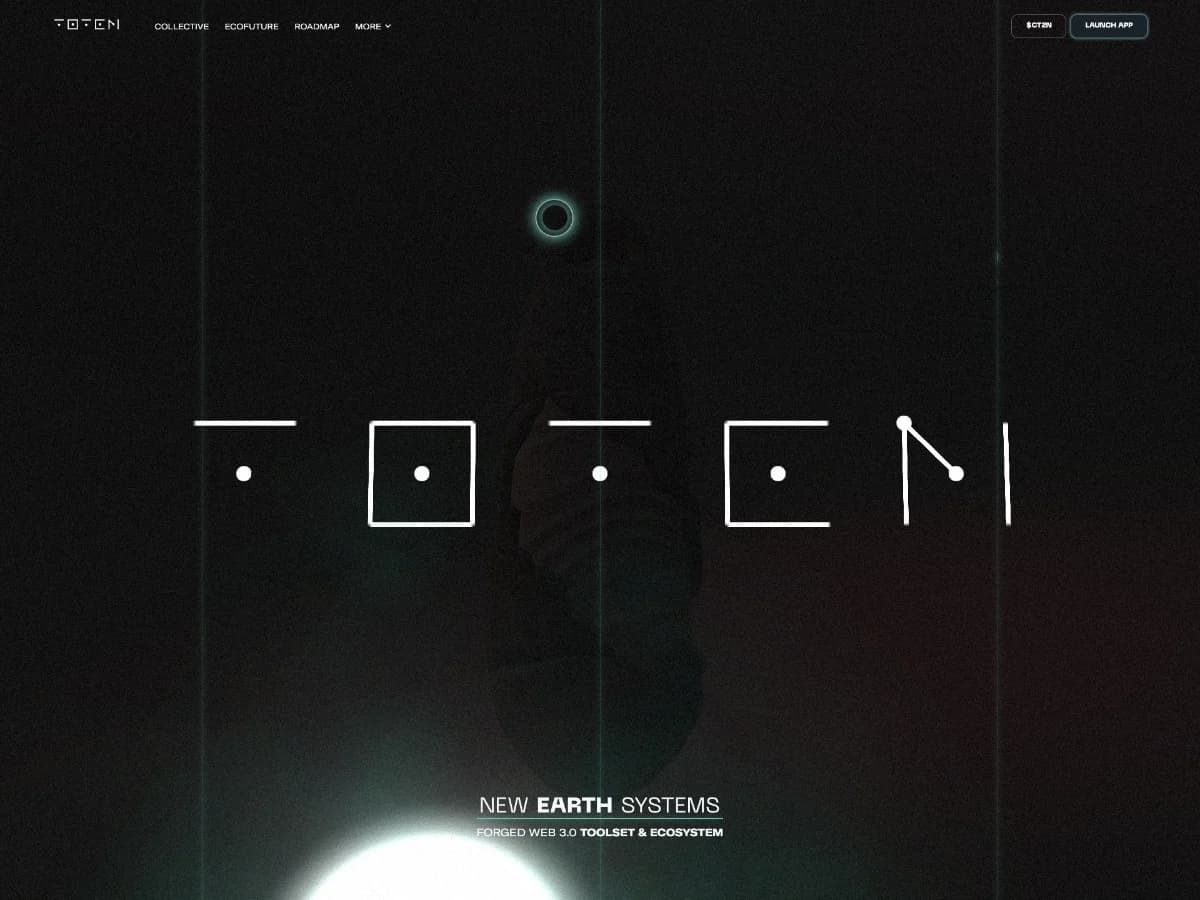 Totem.earth website preview by OFF+BRAND