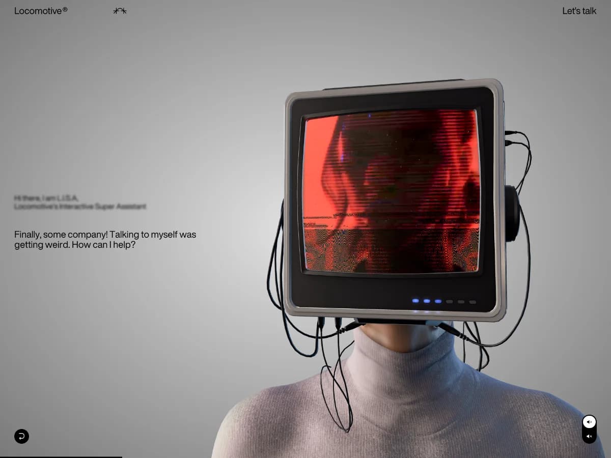 Locomotive website preview by Locomotive
