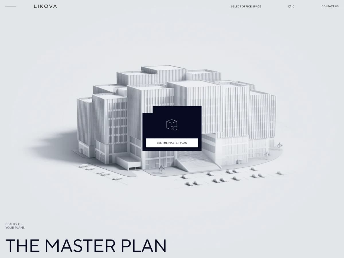 Class A Business Center website preview by Vide Infra