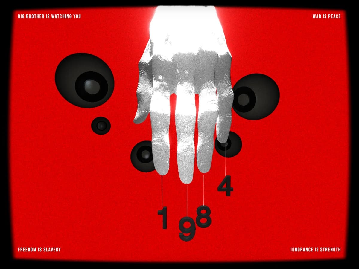 What If Orwell Had a Website website preview by HOLM & Canberk