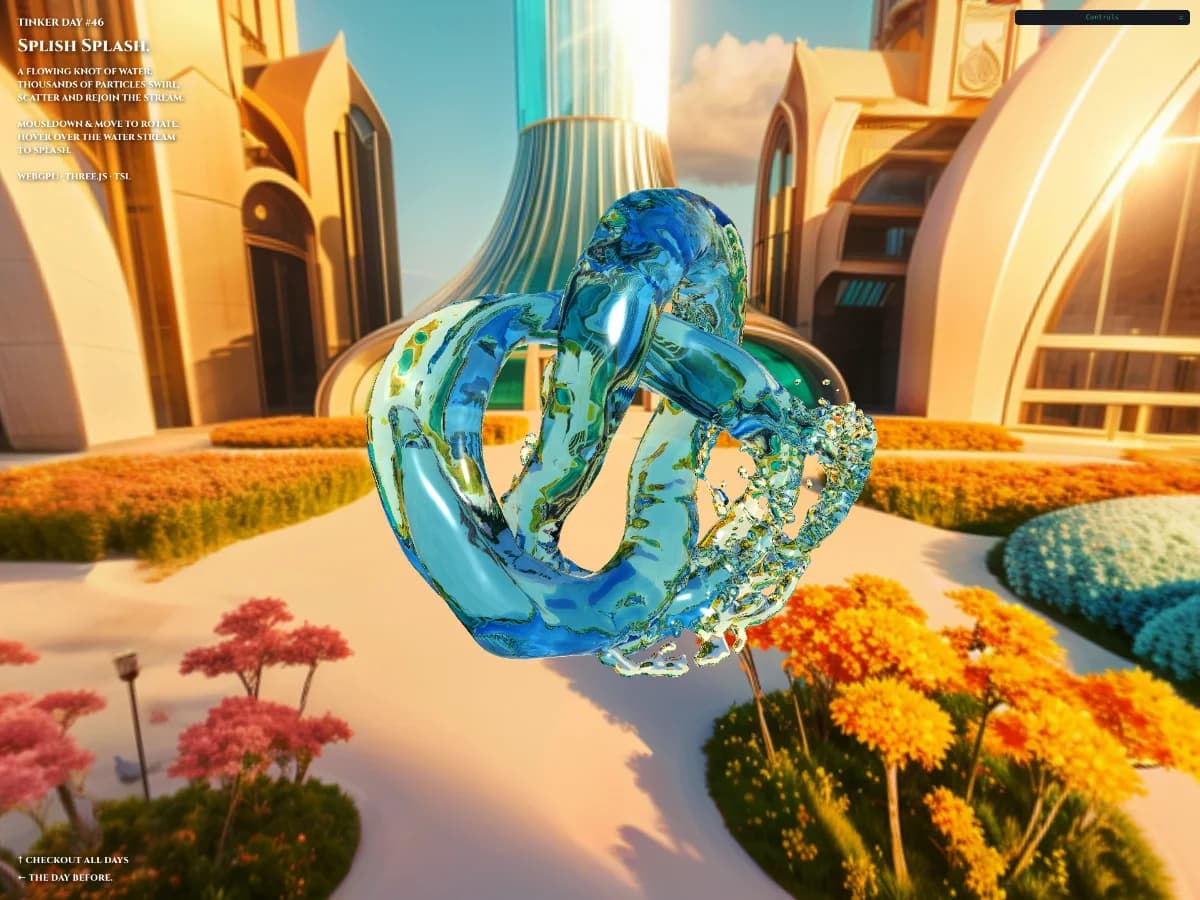 Splish Splash website preview by Prinzipiell