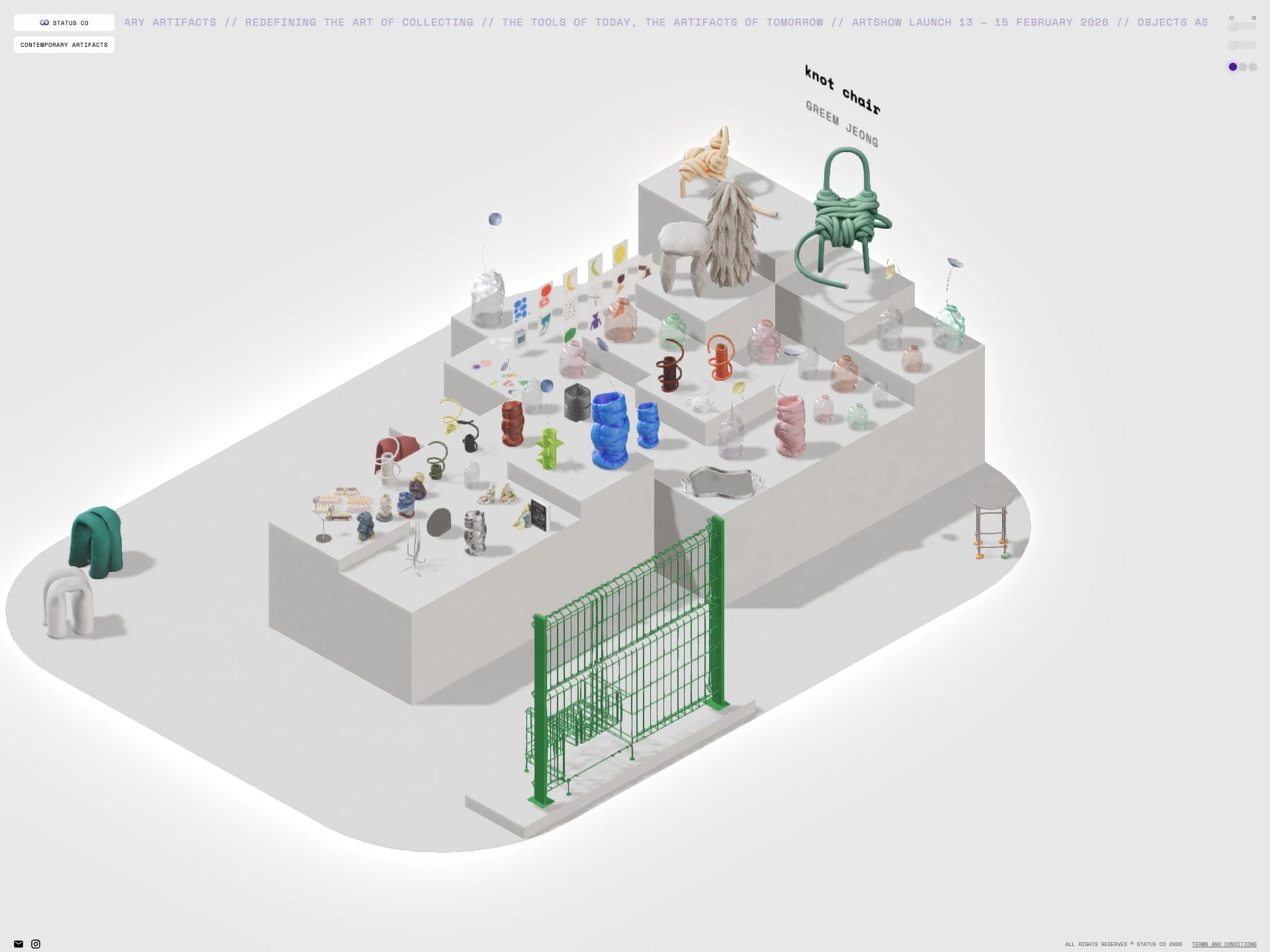 status co | contemporary artifacts