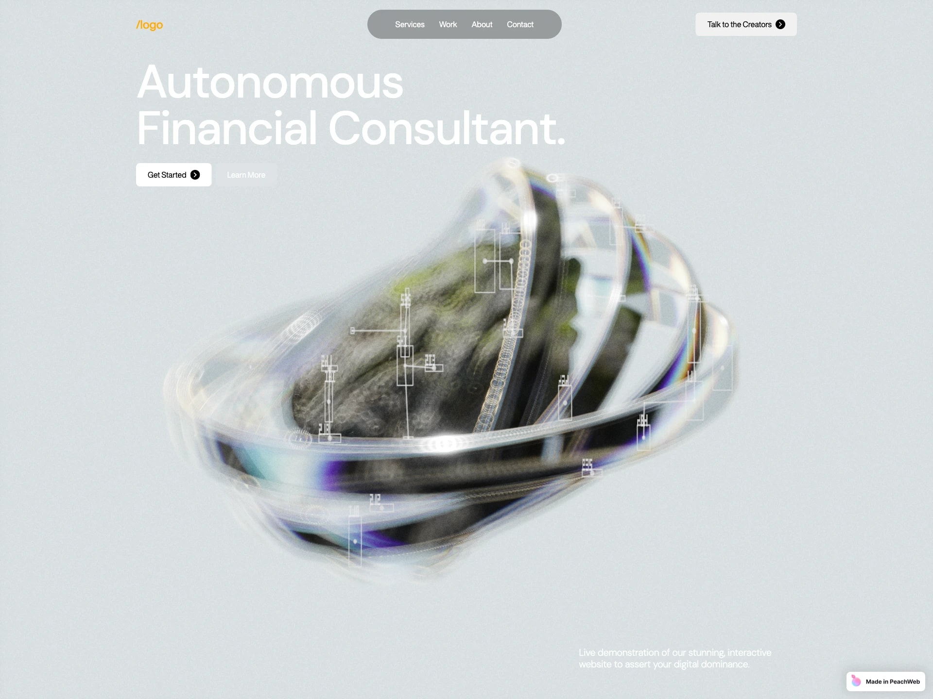 Autonomous financial consultant.