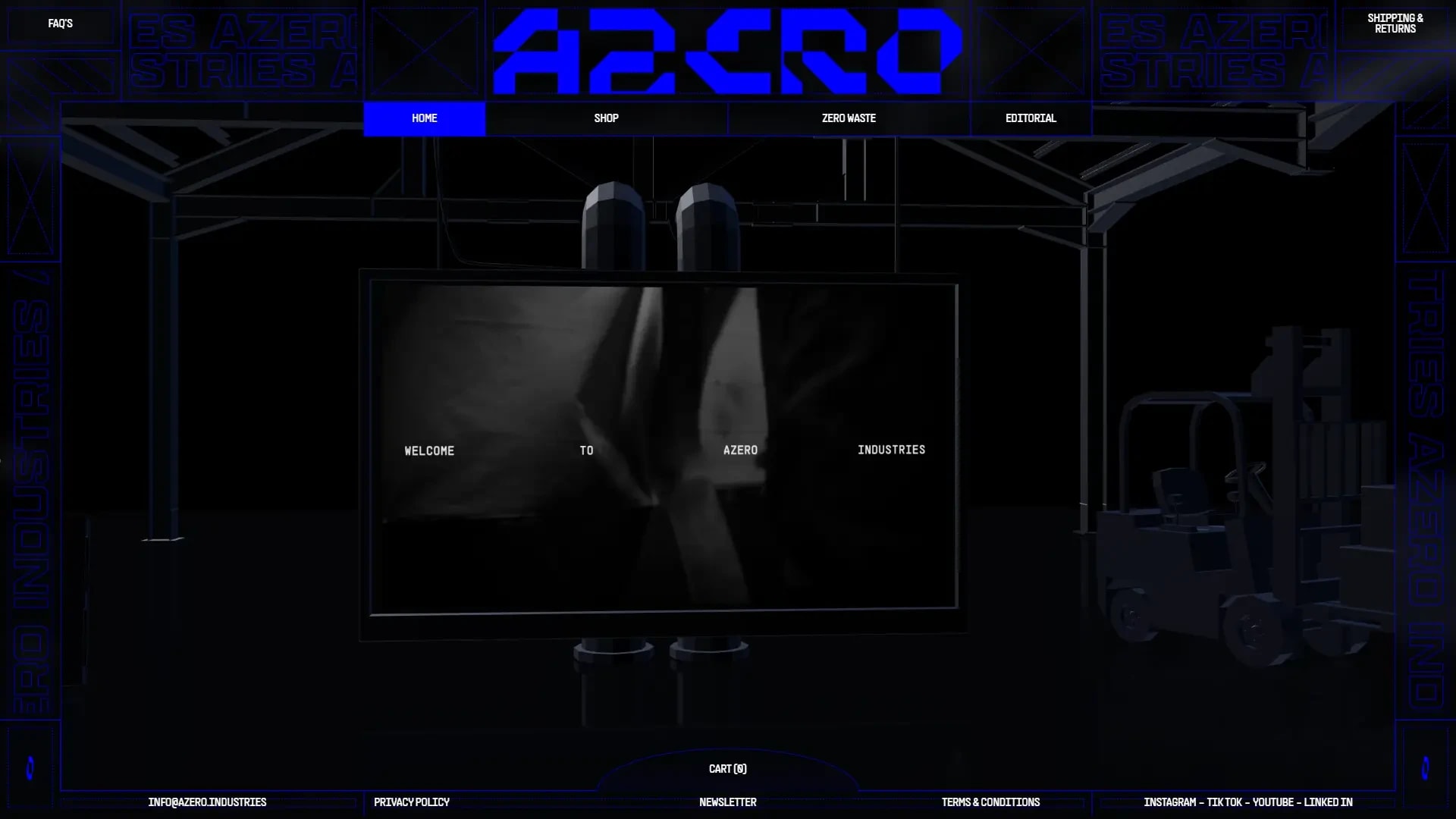 AZERO Industries - Welcome to our warehouse