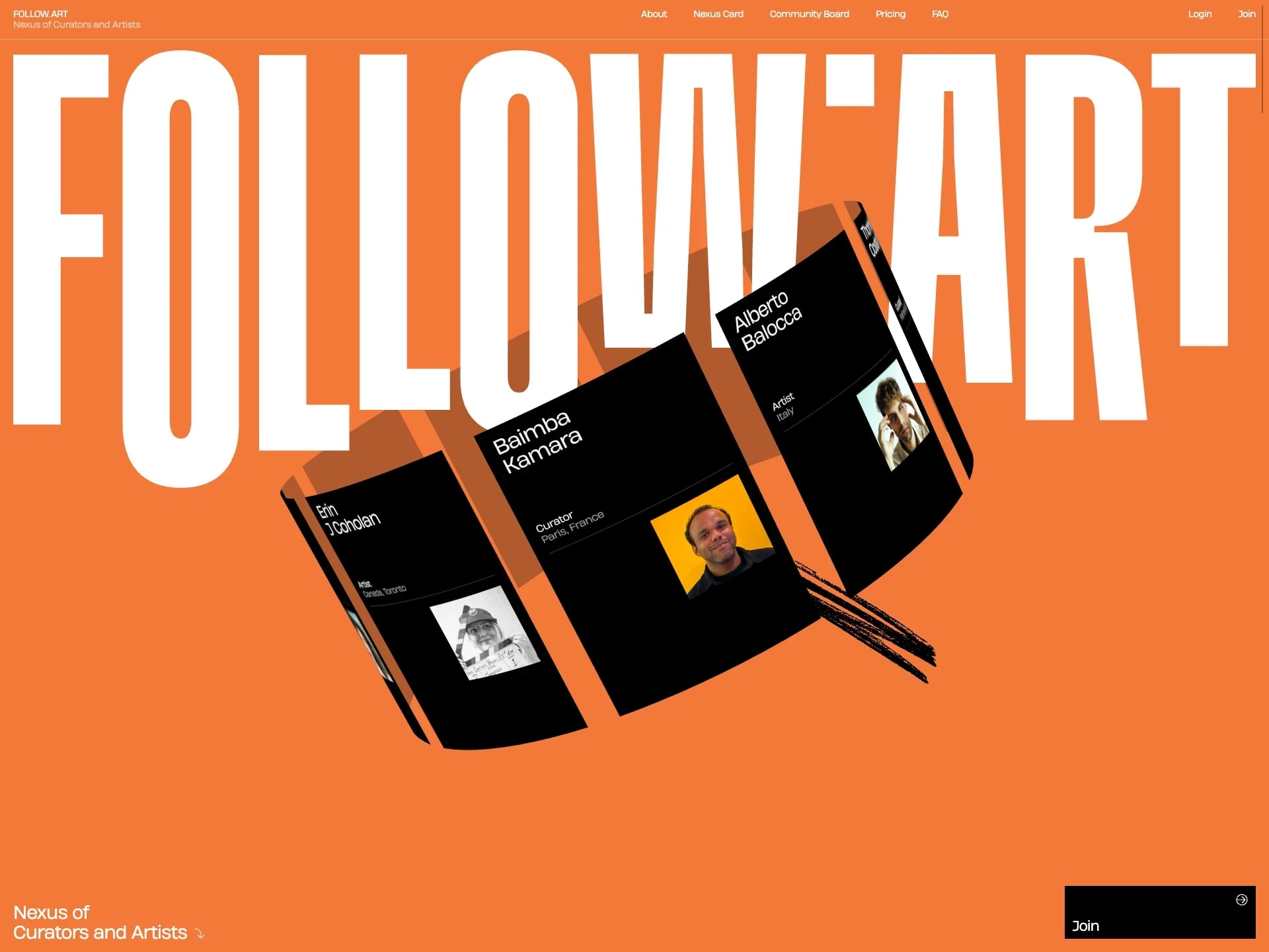 FOLLOW.ART - Digital Portfolio