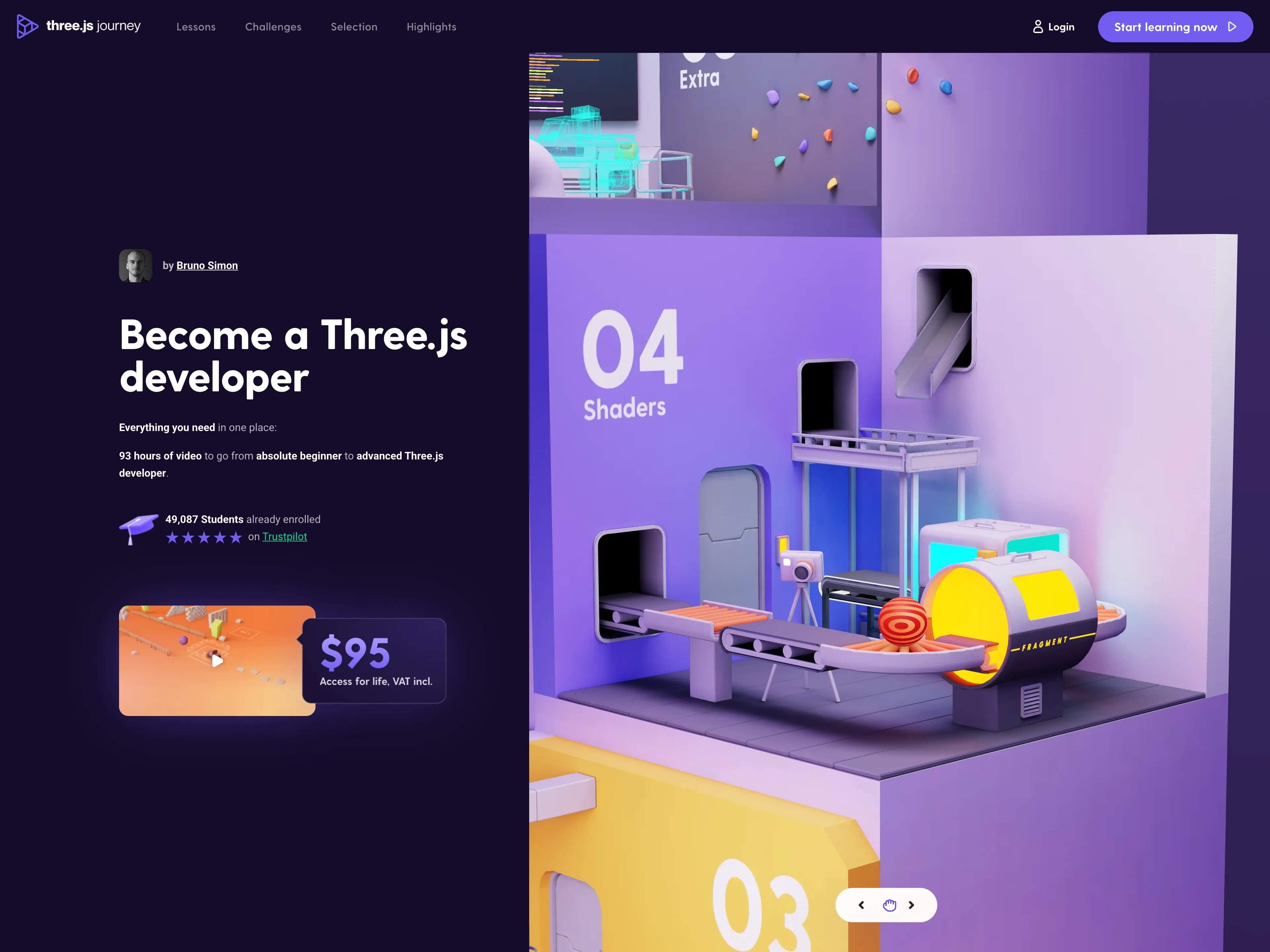 Three.js Journey — Learn WebGL with Three.js