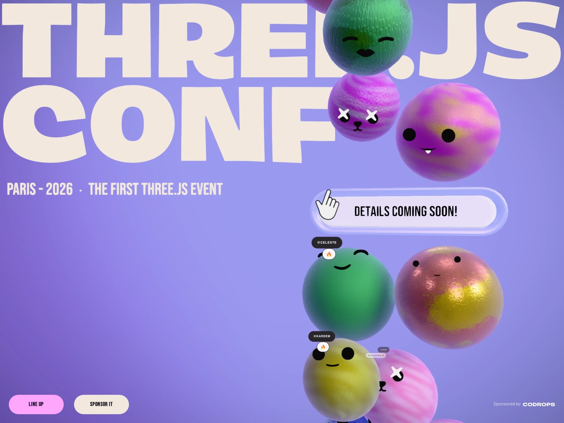 Three.js Conf Paris