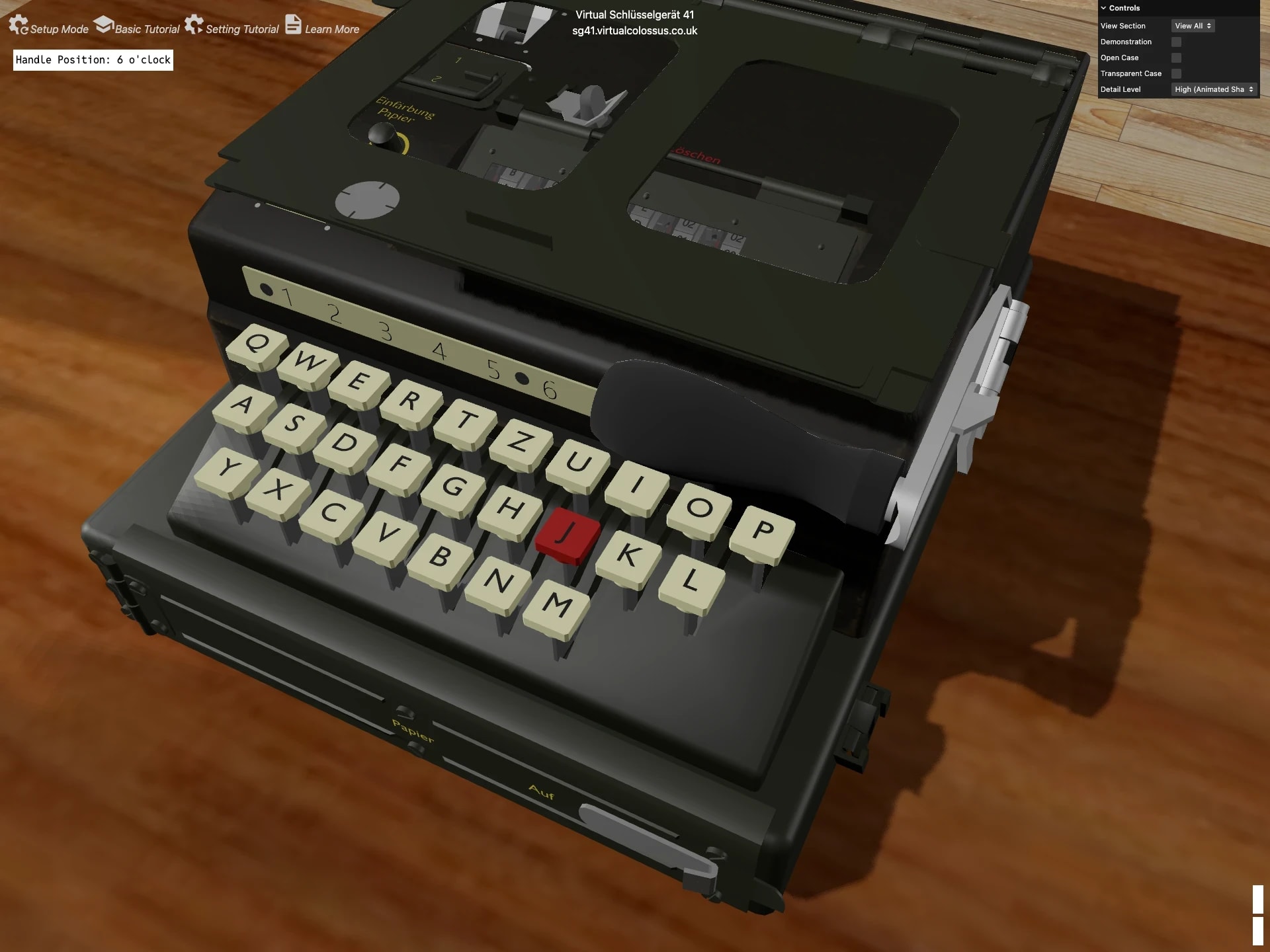 Virtual Schlüsselgerät 41