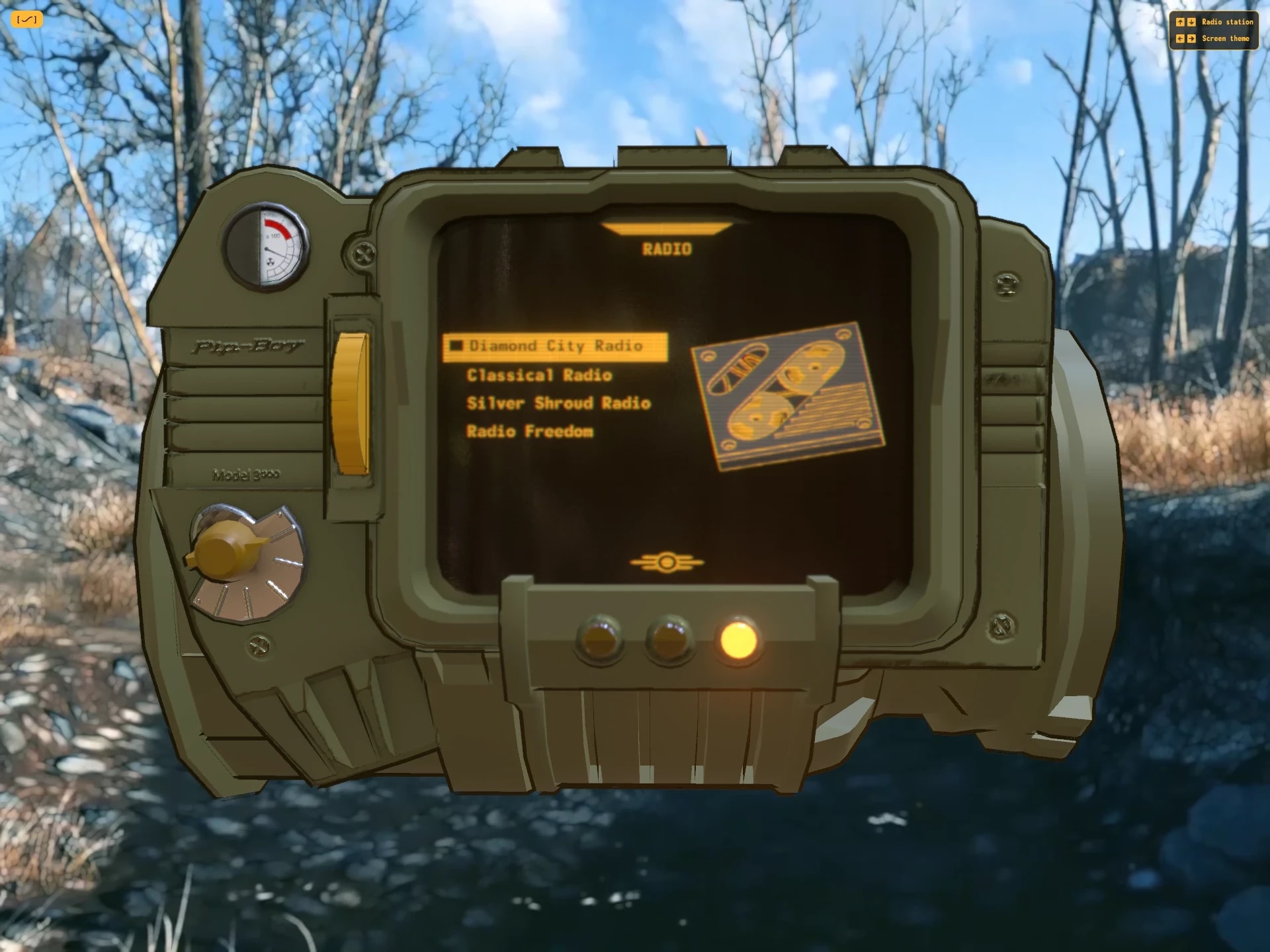 Pip boy radio