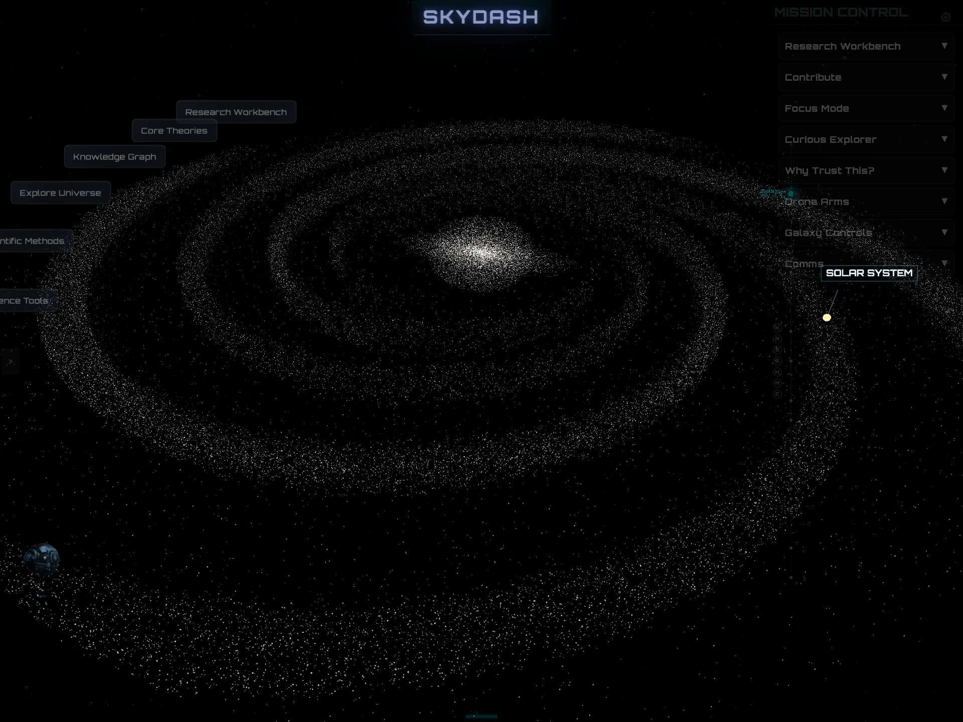 Skydash - the Science Dashboard