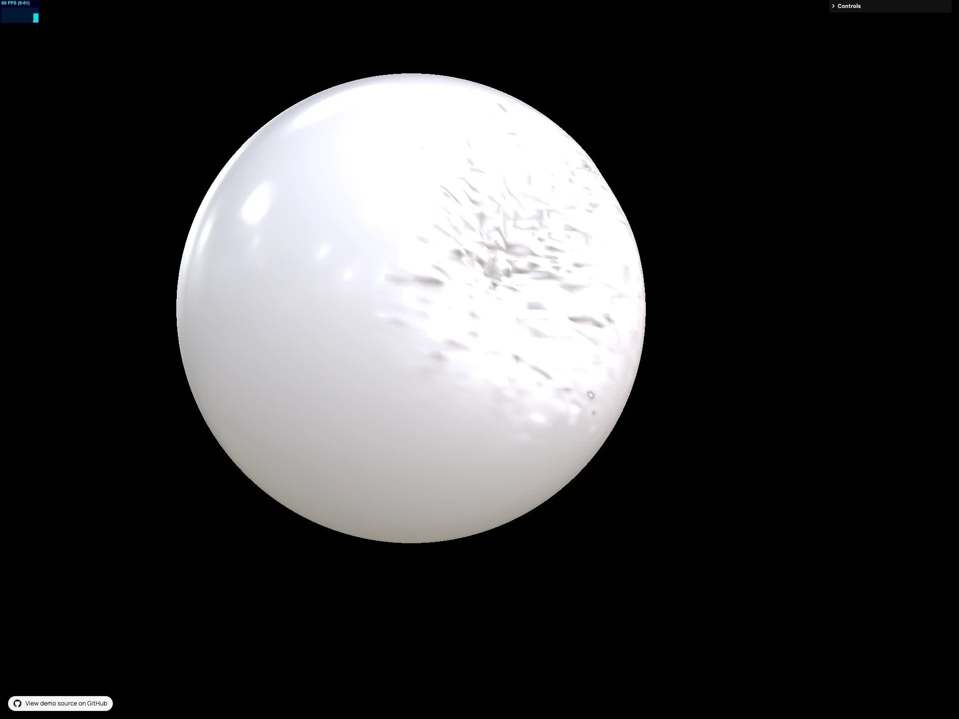 Three.js Raycaster Liquid Distortion