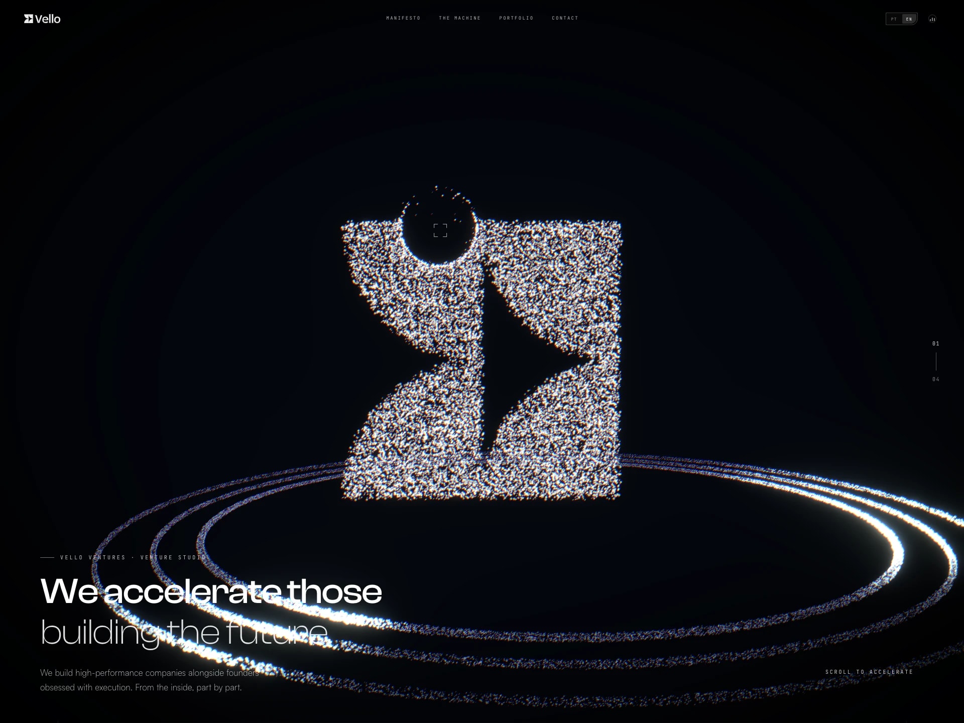 Vello Ventures — Speed is engineering.