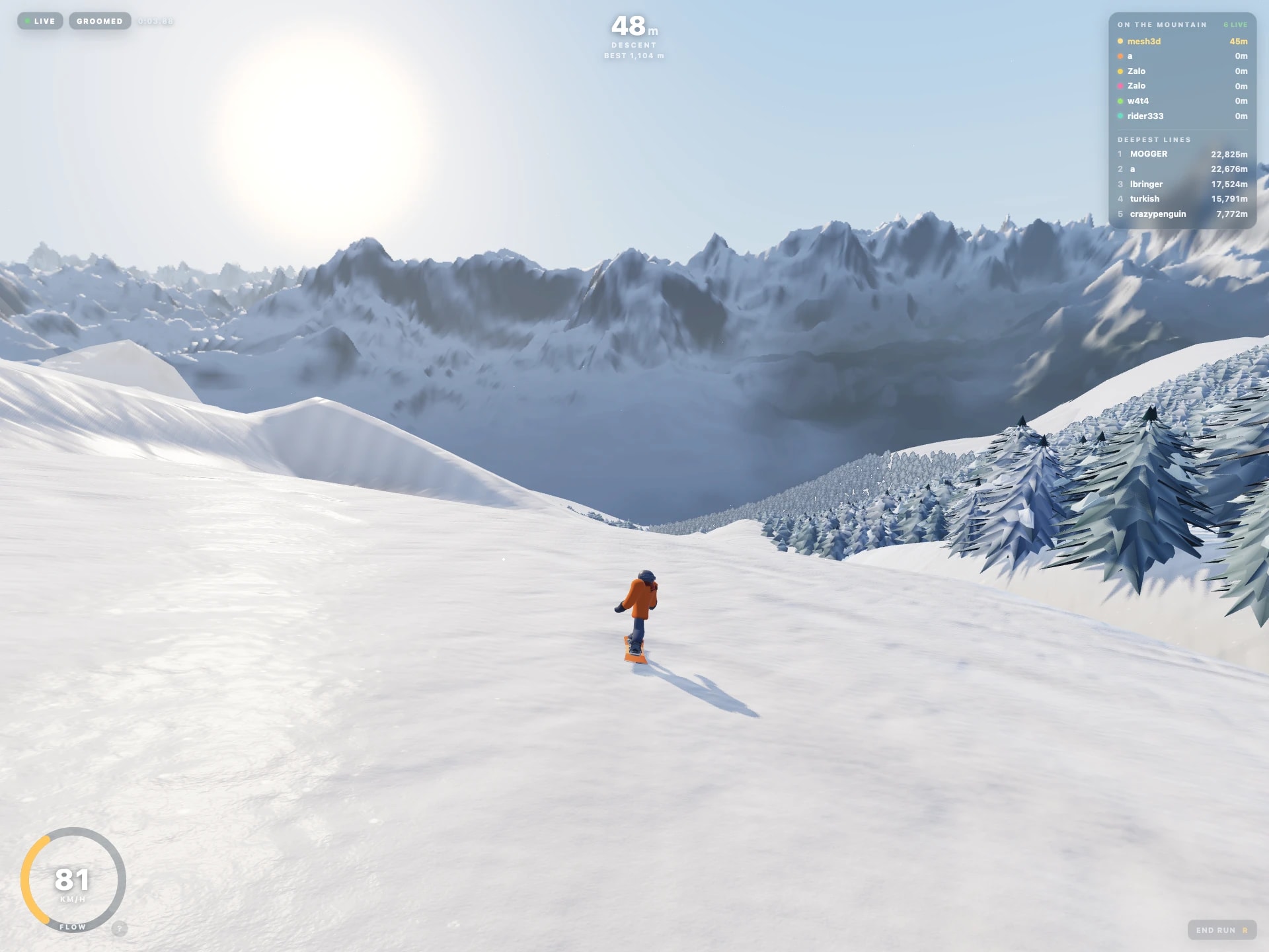 FLOWLINE — an endless mountain