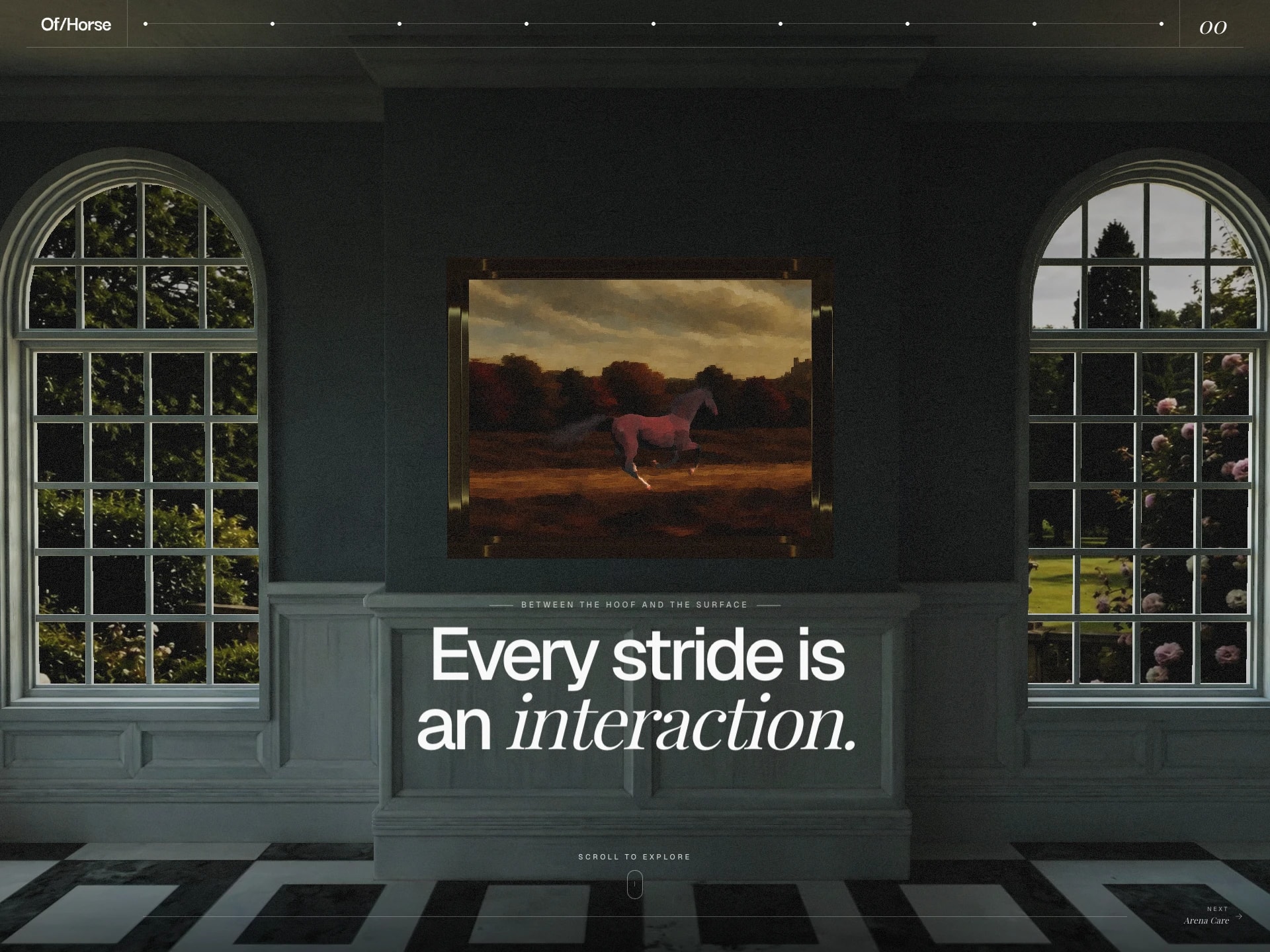 Of/Horse — How Arena Footing Interacts With the Horse